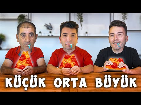 LARGE, MEDIUM or SMALL FOOD COMPETITION ft. Enes Batur