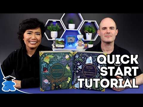 Wondrous Creatures & Winterfall Expansion - Start Playing in 12 mins - Concise Board Game Tutorial