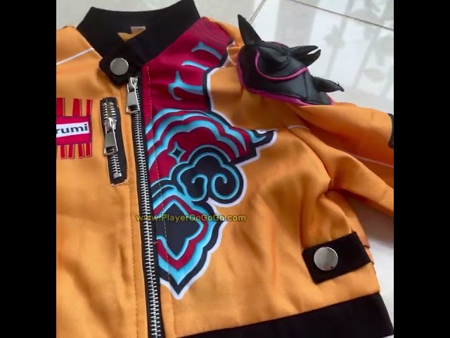Vídeo relacionado con KOMEIYL 3 Piezas Costume Cosplay Rumi, Anime Cosplay Costume, Cantantes Pop Disfraz Completo de Anime, para Carnavals Fiestas Cosplay (120cm)