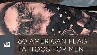 60 American Flag Tattoos For Men