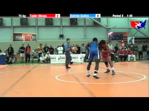 Taylor Massa vs. Quinton Godley at 2013 ASICS University Nationals - FS