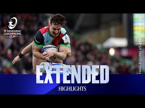 Free Flowing Rugby | Harlequins v DHL Stormers | Investec Champions Cup Extended Highlights