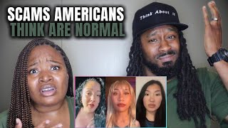 Americans React to What’s Clearly A Scam But Americans Have Been Conditioned To Believe It’s Normal?