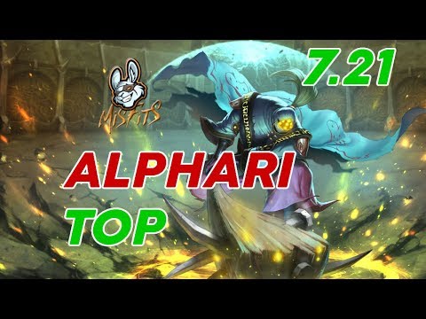 Misfits Alphari Jax Top Patch 7.21 Pro Replay