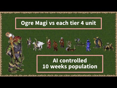 Ogre Magi - challenger for best level 4 unit in Heroes 3 ??