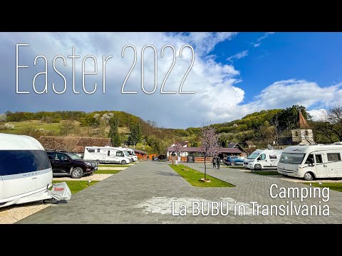 Sărbătorile Pascale la Felsendorf (Florești) jud. Sibiu, cu camperul în camping