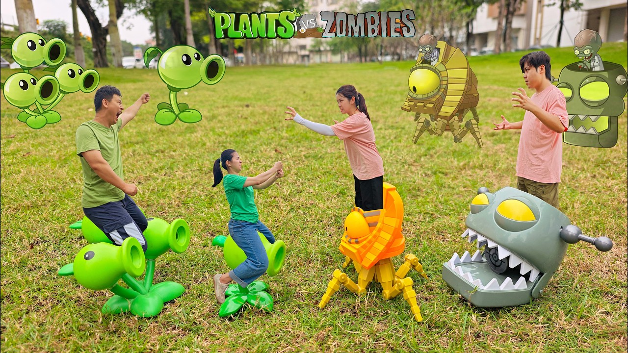 Plants vs. Zombies：Crazy Team Battle, Crazy New Zombie Appeared.,  New Synthetic Plant Challenge.