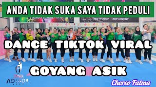 Download lagu ANDA TIDAK SUKA SAYA TIDAK PEDULI - GOYANG ASIK - LAGU TIKTOK VIRAL - SENAM KREASI @AdindaAeroZumba mp3 Download lagu ANDA TIDAK SUKA SAYA TIDAK PEDULI - GOYANG ASIK - LAGU TIKTOK VIRAL - SENAM KREASI @AdindaAeroZumba mp3