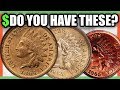 RARE INDIAN HEAD PENNIES WORTH BIG MONEY - INDIAN HEAD PENNY VALUE!!