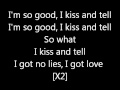 Kiss and Tell by Adam Lambert (Lyric Video) 