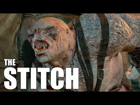 Middle Earth Shadow of War : Cool Orc Encounters & Quotes #55 THE STITCH Legendary Scar Olog
