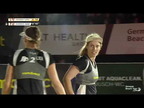 Viertelfinale Deutsche Beach-Volleyball Meisterschaften | Aulenbrock/Ferger vs. Ludwig/Körtzinger