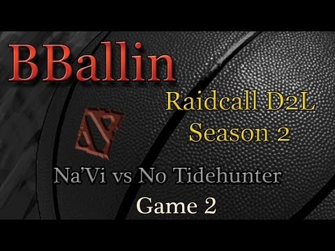 Na'Vi vs No Tidehunter (Raidcall Dota 2 League Season 2) Game 2
