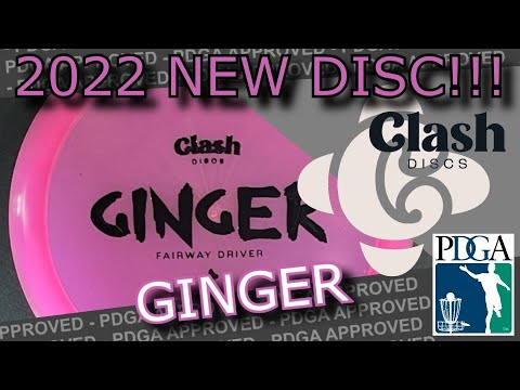 DISC GOLF NEWS | NEW Clash Discs FAIRWAY | Ginger