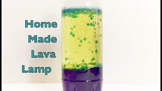 HOW TO MAKE A HOMEMADE LAVA LAMP