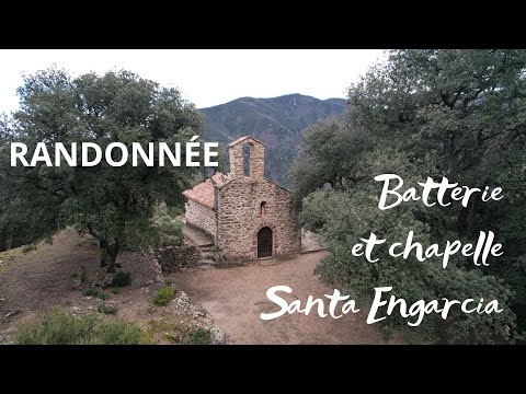 Randonnée batterie et chapelle Santa Engarcia