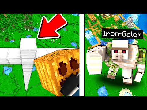 HO CRAFTATO L'IRON GOLEM PIÙ FORTE DI MINECRAFT - ITA