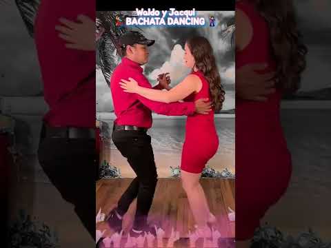 Bachata Beginner Basic Cha Cha Cha Step with a Partner | Bachata Dancing | Waldo y Jacqui