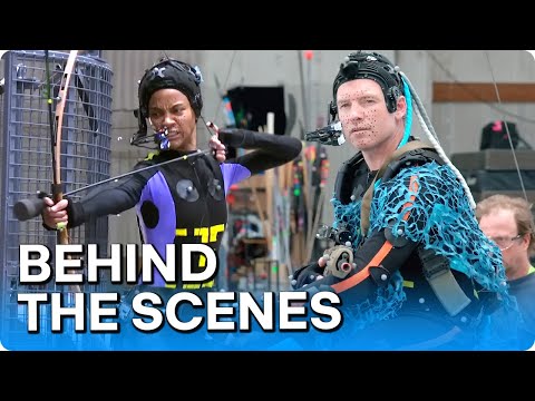 AVATAR: THE WAY OF WATER (2022) Behind-the-Scenes Acting In The Volume