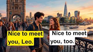 English Conversation for Beginners | Simple Real-Life Speaking Practice 🗣️🏙️📚