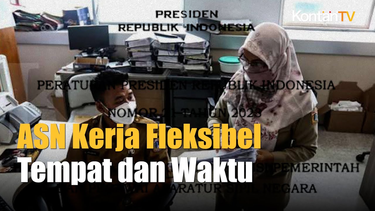 Jokowi Teken Perpres No 21/2023, ASN Boleh Kerja Fleksibel Tempat dan Waktu