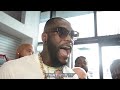 DEONTAY WILDER ON FURY NOT ACCEPTING REMATCH: I GAVE FURY A CONCUSSION. HE LOST SOMETHING.
