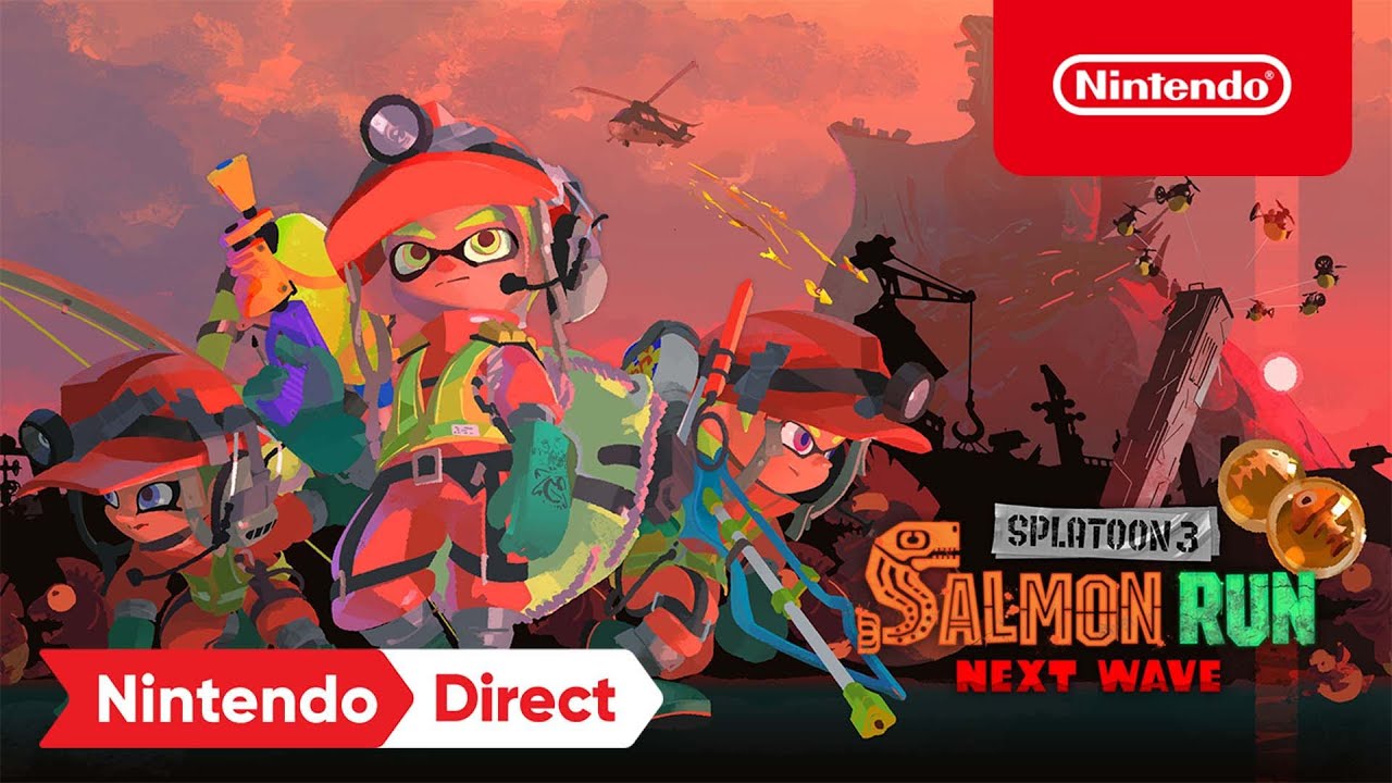 Splatoon 3 - Salmon Run Next Wave Trailer - Nintendo Switch - YouTube