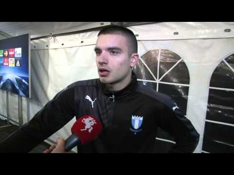 Vladimir Rodic efter Malmö FF–Paris Saint-Germain