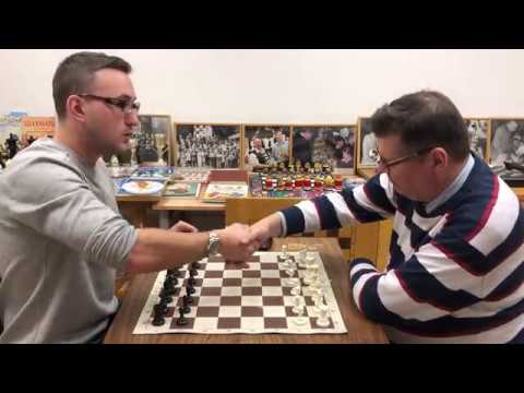 GM Igor Glek getting surprised in the Alekhine. Tight game!