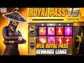 M15 Royal Pass Leaks | 1 To 50 Rp Rewards | 2 Mythic Outfits |PUBGM/BGMI
