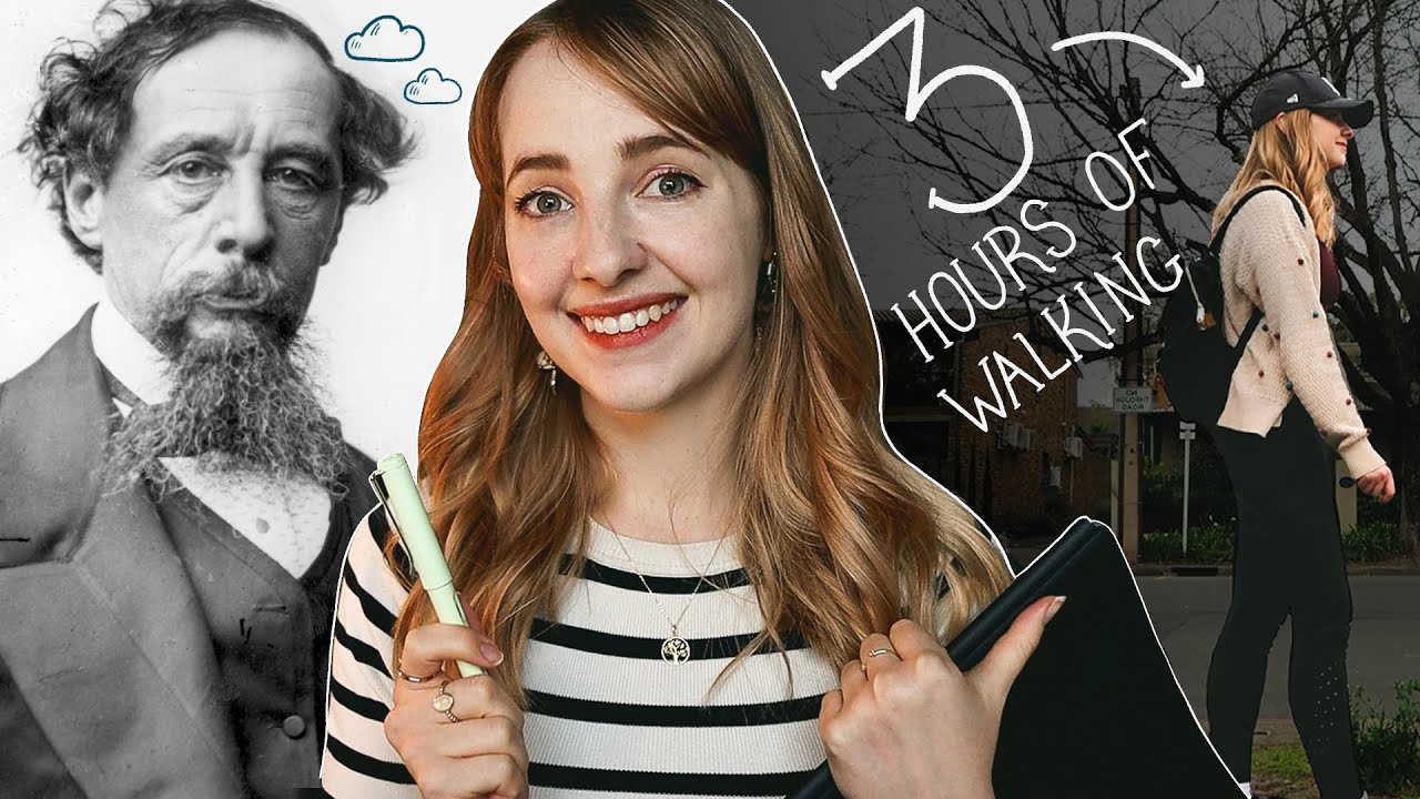 I tried Charles Dickens's writing routine 🖊️☕☁️