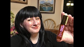 Review - Milani Fruit Fetish Lip Oil in Honey Fig