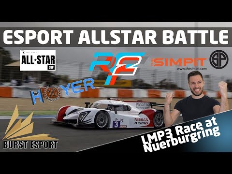 rFactor 2 - The Race Esport Allstar Battle Full Event - LMP3 at Nürburgring