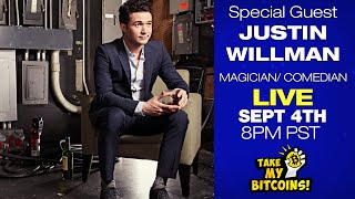 Justin Willman gives away 3+ Bitcoins ($1500)