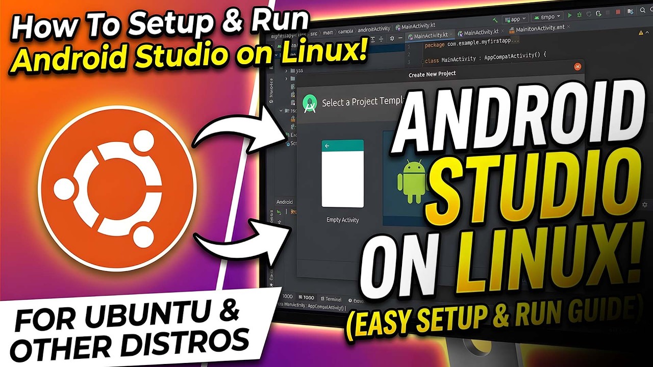 How  To Setup & Run Android Studio on Linux!