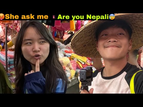 🥵She aks me Are you Nepali 😱Exploring Asia’s Largest women EMN market Imphal Manipur // B Crazy ❣️