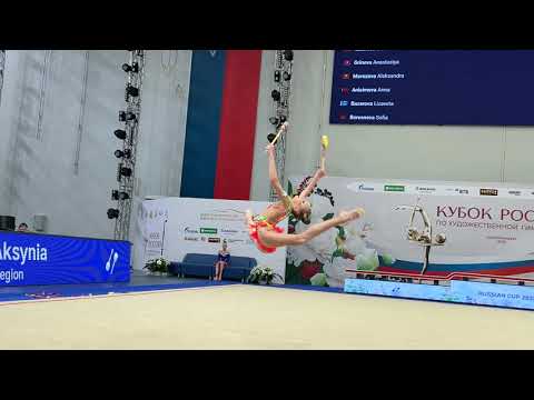 Aksinia Popova Clubs Russian Cup Final 2023