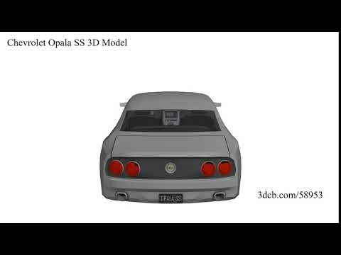 Chevrolet Opala SS 3D Model