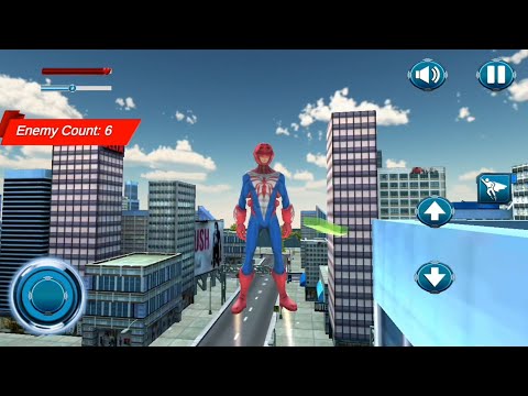 Spider robot Superhero Crime City Rescue mission | Robot Spider Vs City Villains - Android GamePlay