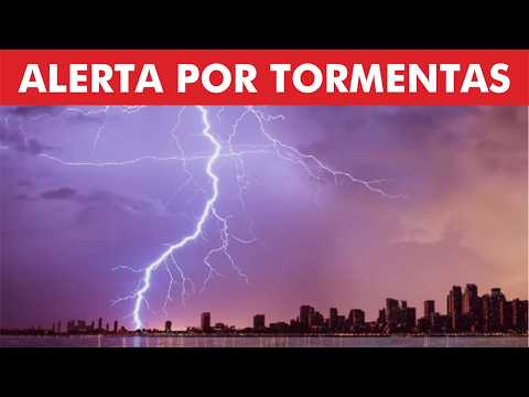 Alerta total por tormentas: se viene el agua en cantidad y baja fuerte la temperatura