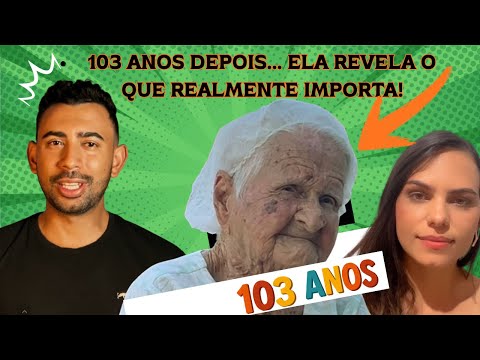 Ela tem 103 anos de idade, conheça Dona Maria, de Coronel José Dias - PI