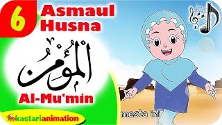 Download lagu ASMAUL HUSNA 6 - AL MU'MIN bersama Diva | Kastari Animation  mp3