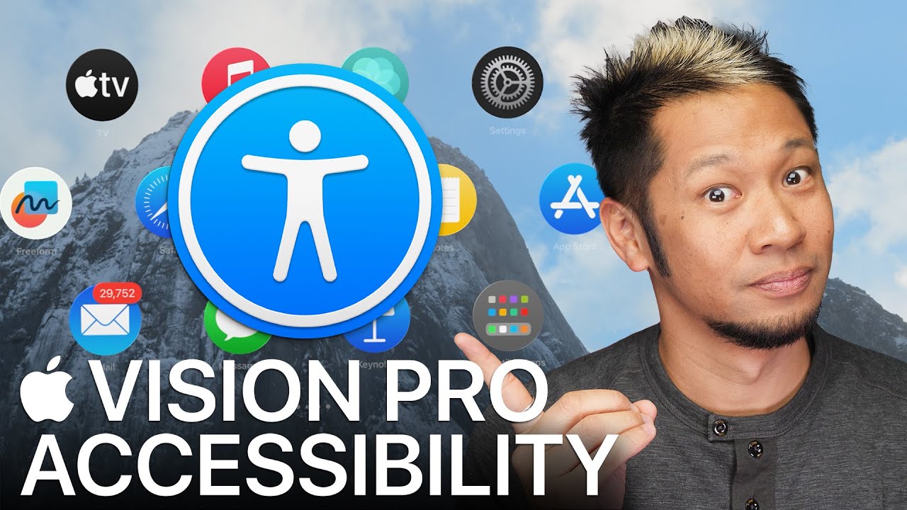 Apple Vision Pro - Accessibility visionOS Walkthrough