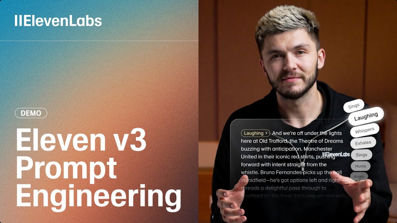 How to Use Eleven v3 - Expressive AI Voice Prompt Engineering Guide