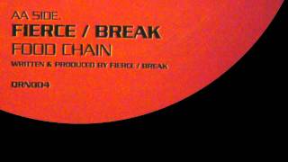 QUARANTINE RECORDINGS [ QRN 004 : FIERCE & BREAK - food chain - ] drum and bass