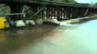 preview picture of video 'Weber River Flooding , Croydon May 29, 2011'