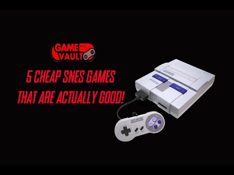 5 Cheap SNES Games That Are Actually GOOD!