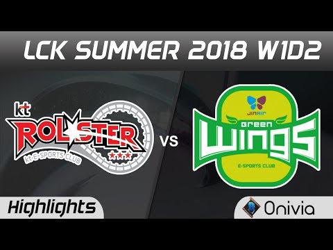 KT vs JAG Highlights Game 2 LCK Summer 2018 KT Rolster vs Jin Air GreenWings by Onivia