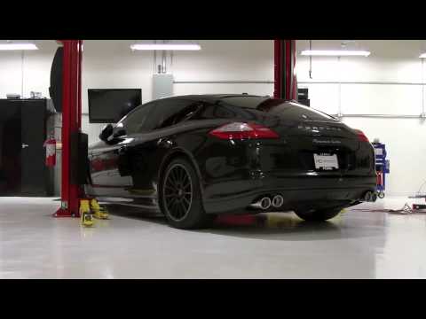 2012 Panamera Turbo S Stock vs Akrapovic Evolution Exhaust System HG Motorsports