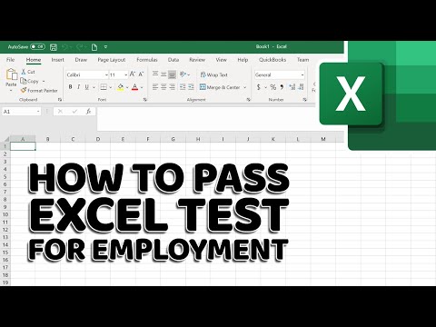, title : 'How to Pass Excel Assessment Test For Job Applications - Step by Step Tutorial with XLSX work files'